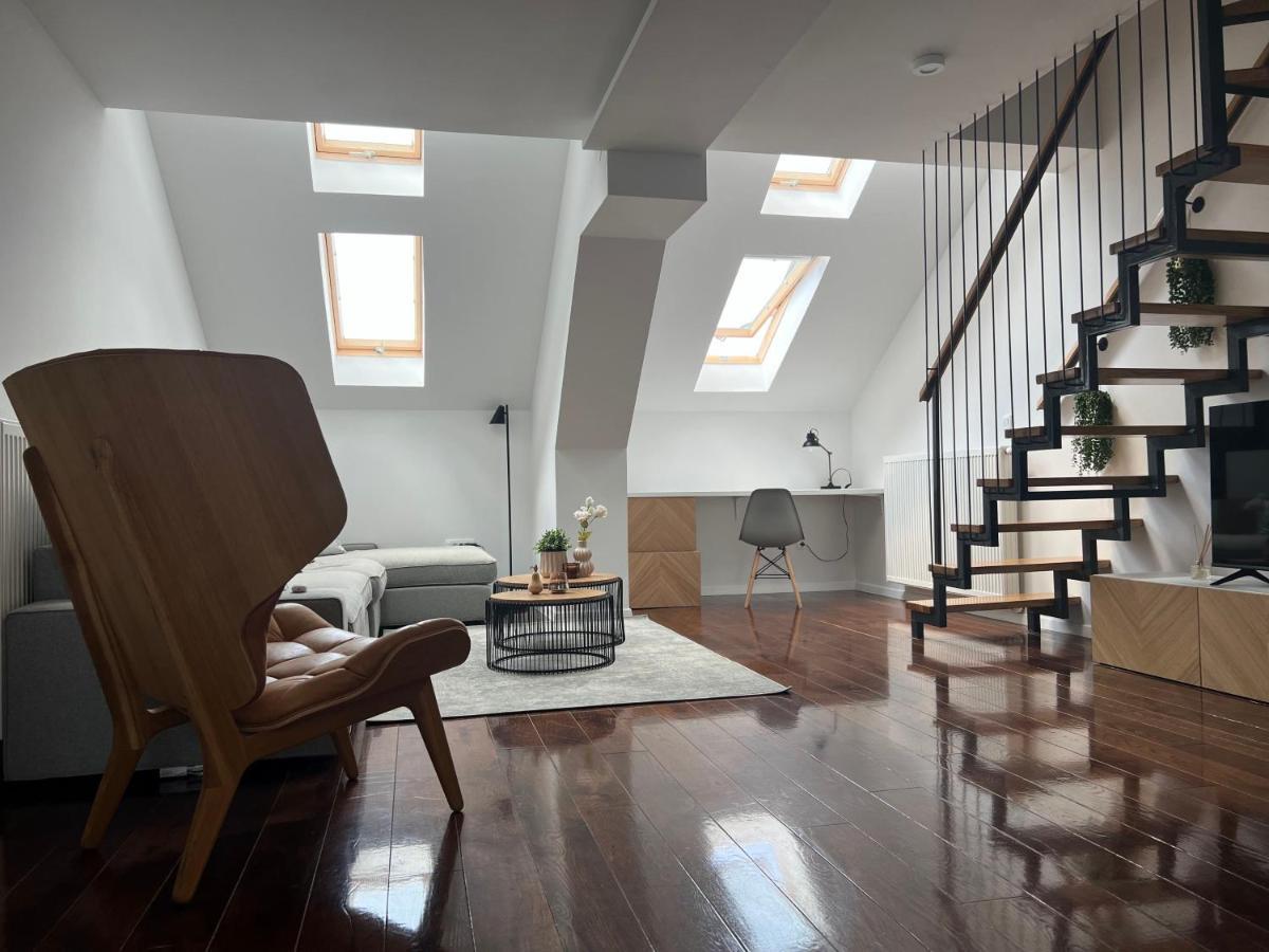 Cozy Loft Apartment In Zagreb Center Eksteriør bilde