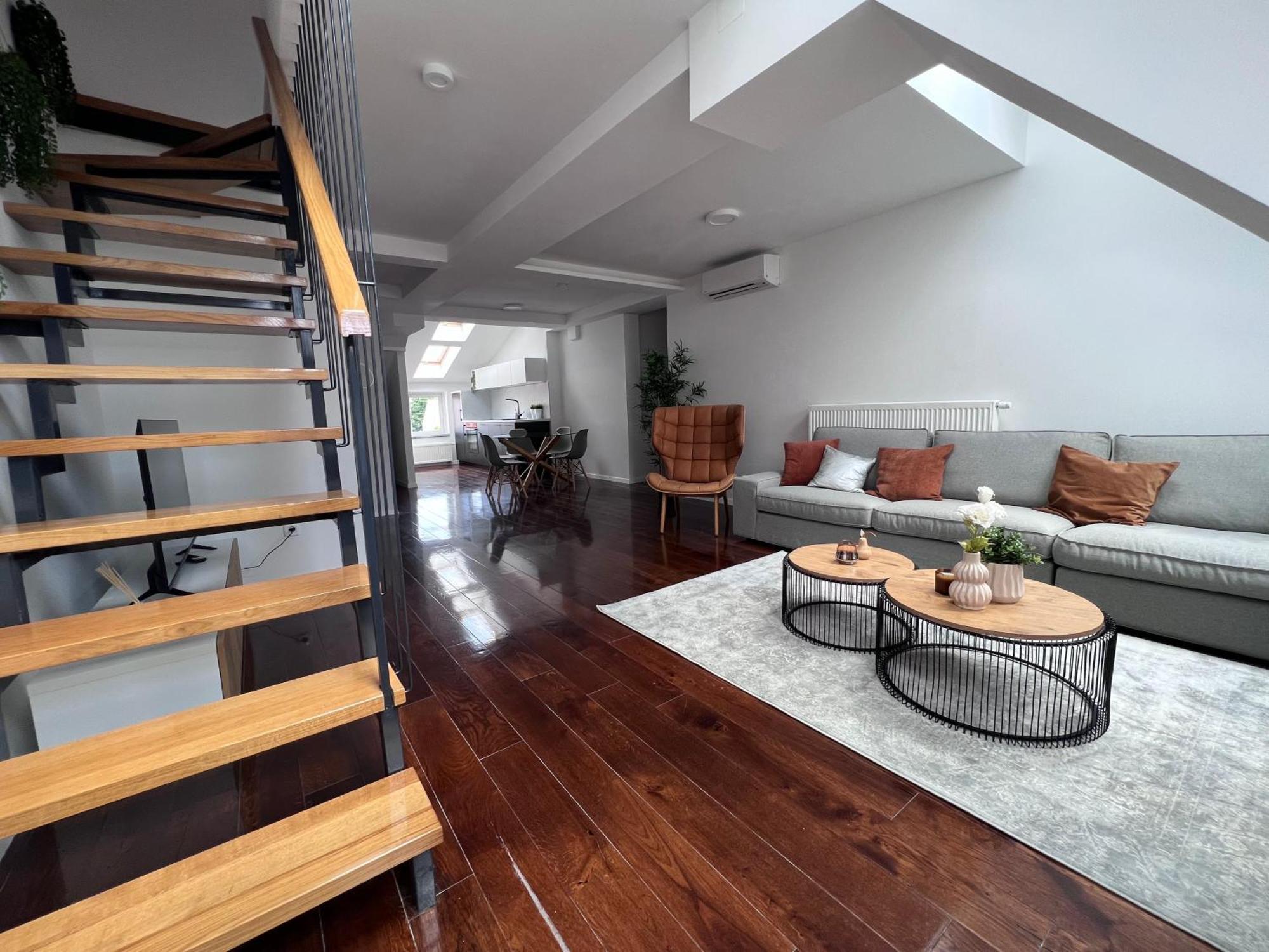 Cozy Loft Apartment In Zagreb Center Eksteriør bilde
